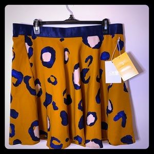 3.1 Philip Lim x Target Leopard Print Skirt | US16